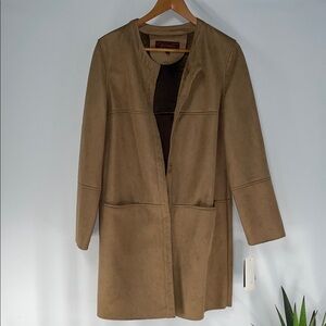HAL RUBENSTEIN FAUX SUEDE COAT FTL-11-230
